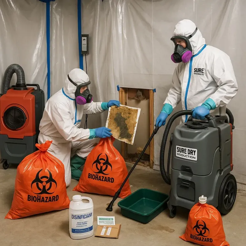 Contaminated Water Handling Protocols process in Northwest Ithaca, NY